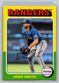 2024 Topps Heritage #677 Josh Smith Texas Rangers