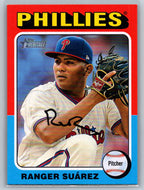 2024 Topps Heritage #685 Ranger Suárez Philadelphia Phillies