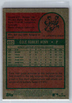 2024 Topps Heritage #652 Cole Winn Texas Rangers