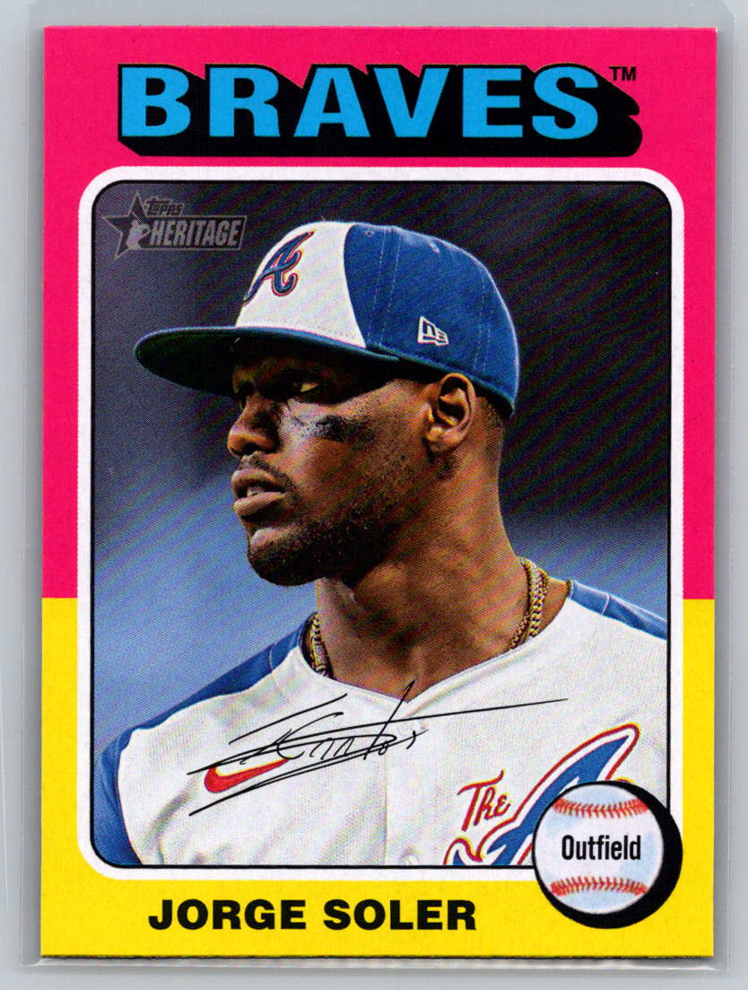 2024 Topps Heritage #546 Jorge Soler Atlanta Braves