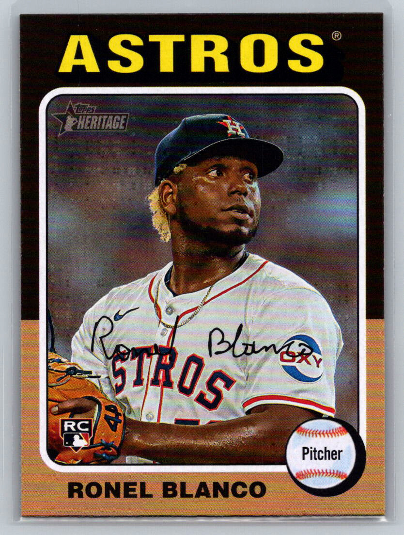 2024 Topps Heritage #612 Ronel Blanco Houston Astros