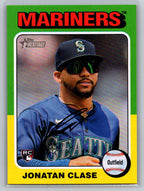 2024 Topps Heritage #639 Jonatan Clase Seattle Mariners