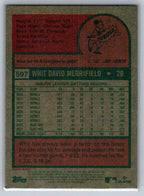 2024 Topps Heritage #597 Whit Merrifield Atlanta Braves