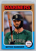 2024 Topps Heritage #583 Mitch Haniger Seattle Mariners