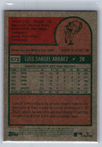 2024 Topps Heritage #672 Luis Arraez San Diego Padres