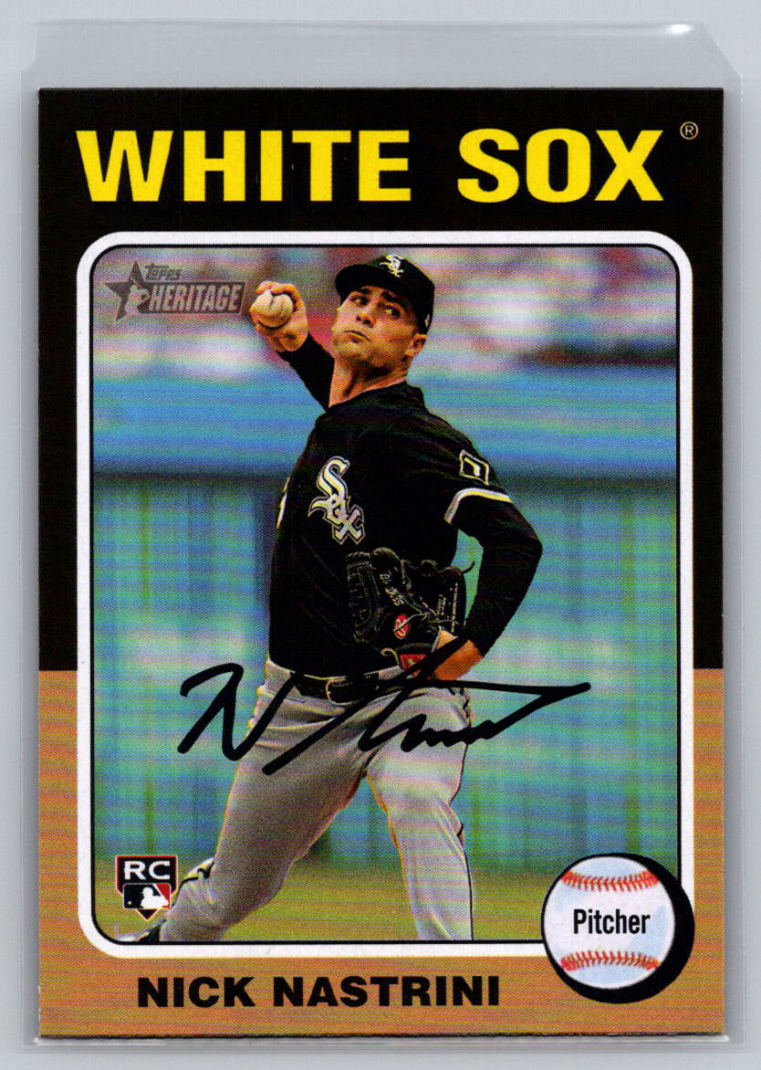 2024 Topps Heritage #647 Nick Nastrini Chicago White Sox