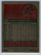 2024 Topps Heritage #549 Reynaldo López Atlanta Braves