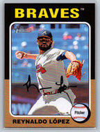 2024 Topps Heritage #549 Reynaldo López Atlanta Braves
