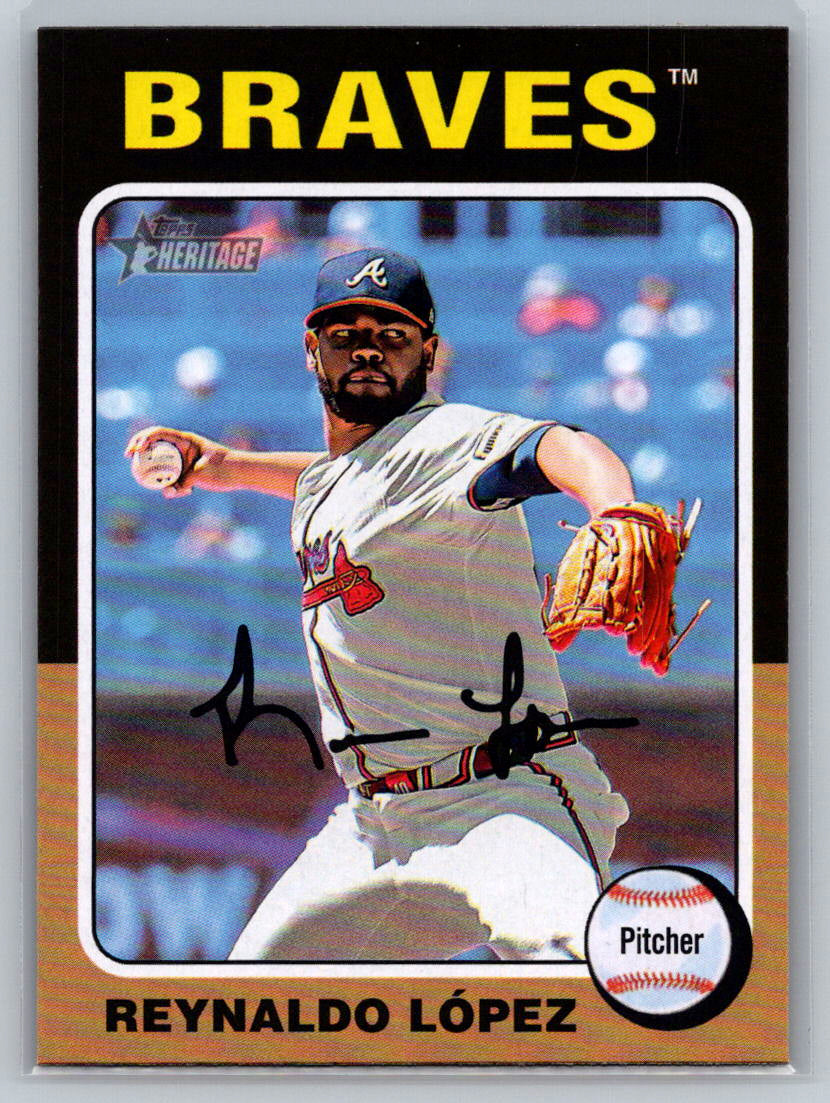 2024 Topps Heritage #549 Reynaldo López Atlanta Braves