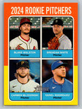 2024 Topps Heritage #624 2024 Rookie Pitchers