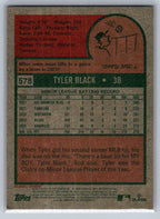 2024 Topps Heritage #578 Tyler Black Milwaukee Brewers