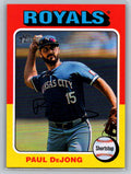 2024 Topps Heritage #540 Paul DeJong Kansas City Royals