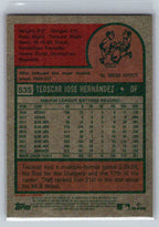 2024 Topps Heritage #535 Teoscar Hernández Los Angeles Dodgers
