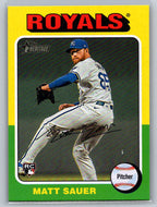 2024 Topps Heritage #659 Matt Sauer Kansas City Royals