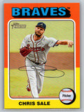 2024 Topps Heritage #515 Chris Sale Atlanta Braves
