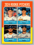 2024 Topps Heritage #615 2024 Rookie Pitchers