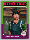 2024 Topps Heritage #682 Kyle McCann Oakland Athletics