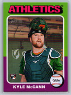 2024 Topps Heritage #682 Kyle McCann Oakland Athletics