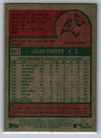 2024 Topps Heritage #657 Logan O'Hoppe Los Angeles Angels
