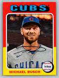 2024 Topps Heritage #537 Michael Busch Chicago Cubs