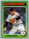 2024 Topps Heritage #611 Cade Smith Cleveland Guardians