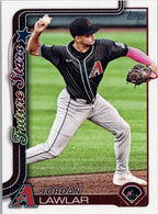2025 Topps #452 Jordan Lawlar Arizona Diamondbacks