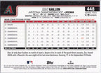 2025 Topps #448 Zac Gallen Arizona Diamondbacks