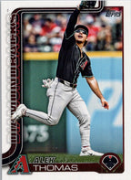2025 Topps #428 Alek Thomas Arizona Diamondbacks