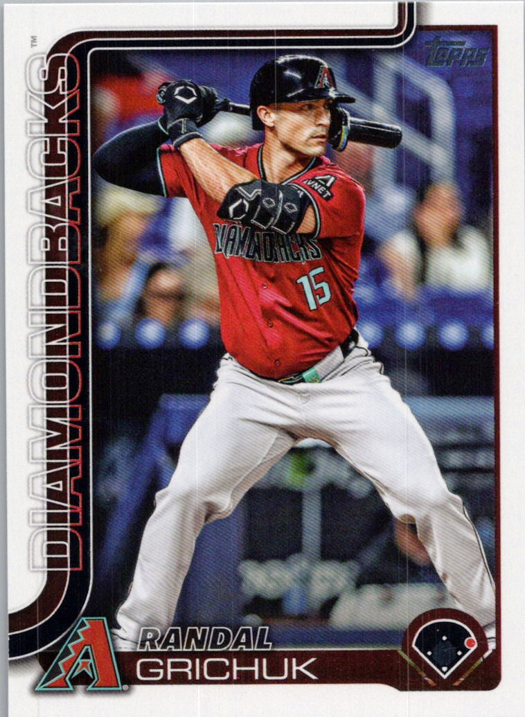 2025 Topps #475 Randal Grichuk Arizona Diamondbacks
