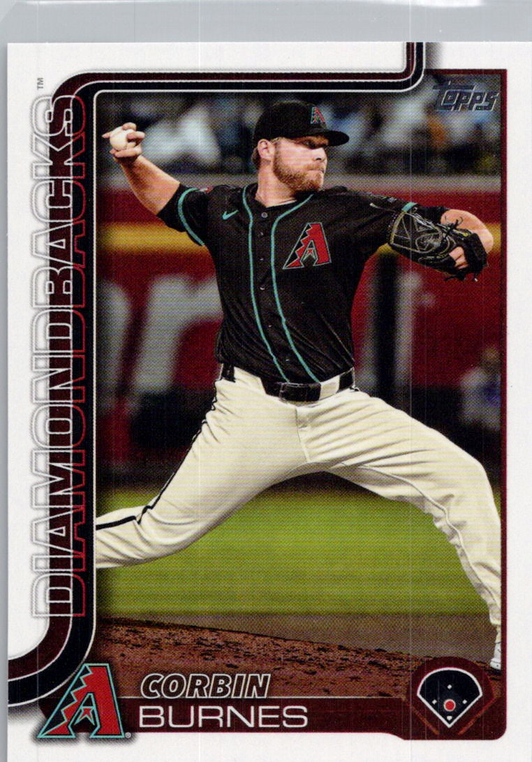 2025 Topps #394 Corbin Burnes Arizona Diamondbacks