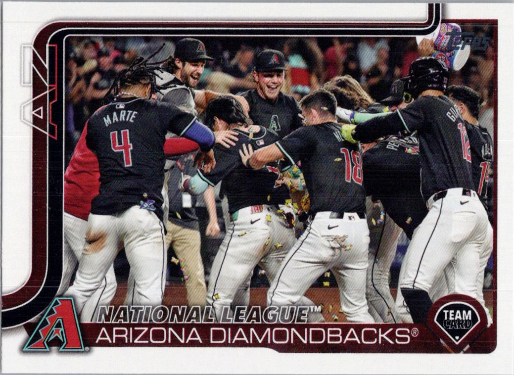 2025 Topps #466 Arizona Diamondbacks Arizona Diamondbacks