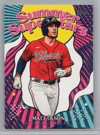 2025 Topps #SS-5 Matt Olson Summer Superstars Atlanta Braves