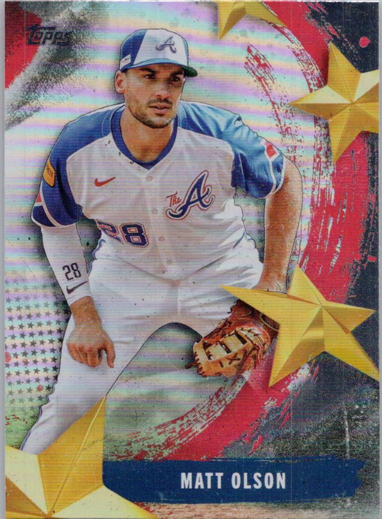 2025 Topps #SMLB-32 Matt Olson Stars of MLB Atlanta Braves