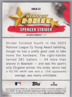 2025 Topps #SMLB-33 Spencer Strider Stars of MLB Atlanta Braves
