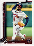 2025 Topps #435 Reynaldo López Atlanta Braves