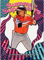 2025 Topps #SS-7 Gunnar Henderson Summer Superstars Baltimore Orioles