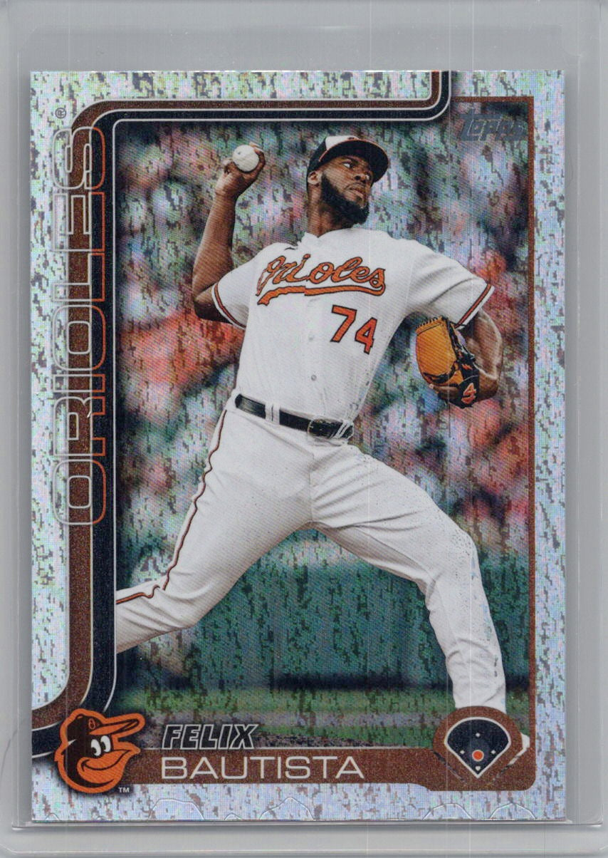 2025 Topps #423 Felix Bautista Holo Foil Baltimore Orioles