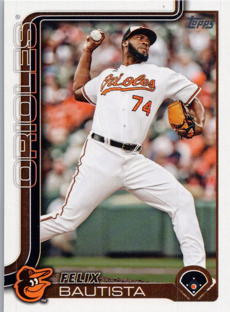 2025 Topps #423 Felix Bautista Baltimore Orioles