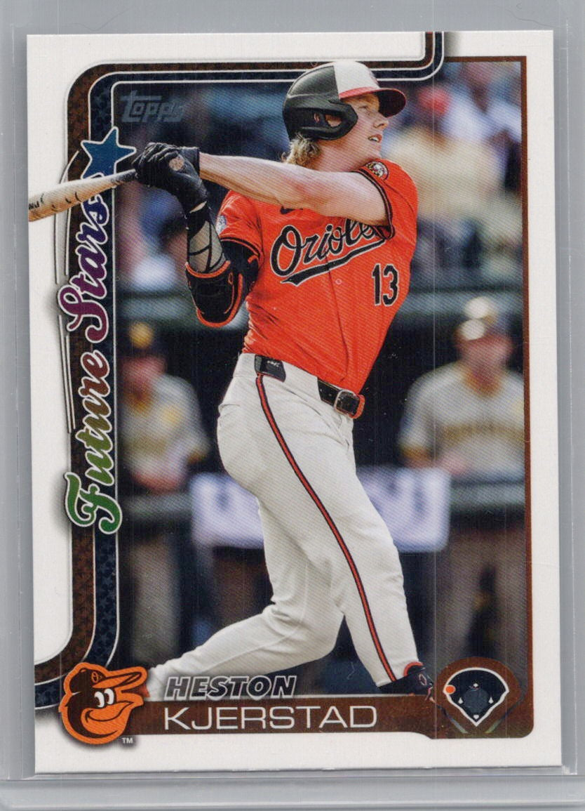 2025 Topps #630 Heston Kjerstad Baltimore Orioles