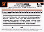 2025 Topps #417 Tomoyuki Sugano Baltimore Orioles