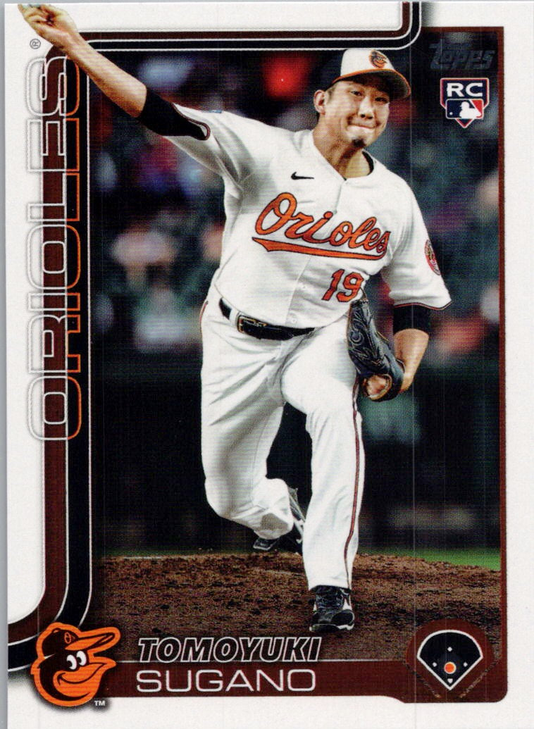 2025 Topps #417 Tomoyuki Sugano Baltimore Orioles
