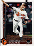 2025 Topps #417 Tomoyuki Sugano Baltimore Orioles
