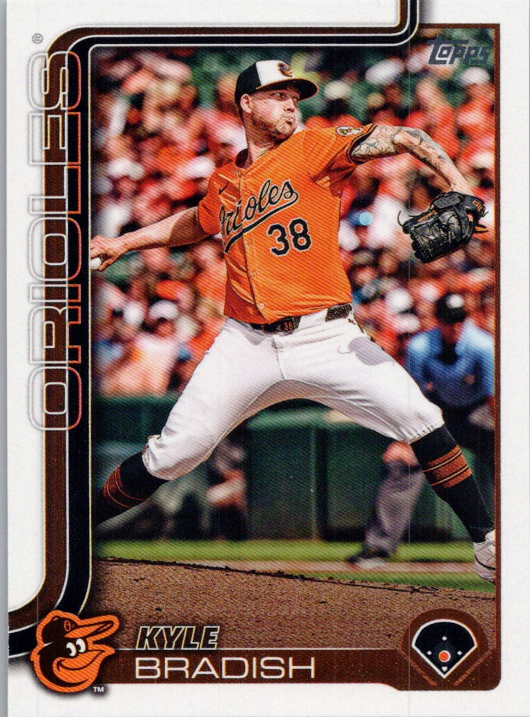 2025 Topps #449 Kyle Bradish Baltimore Orioles