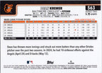 2025 Topps #563 Dean Kremer Baltimore Orioles