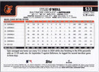 2025 Topps #533 Tyler O'Neill Baltimore Orioles