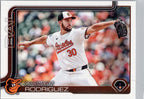 2025 Topps #505 Grayson Rodriguez Baltimore Orioles
