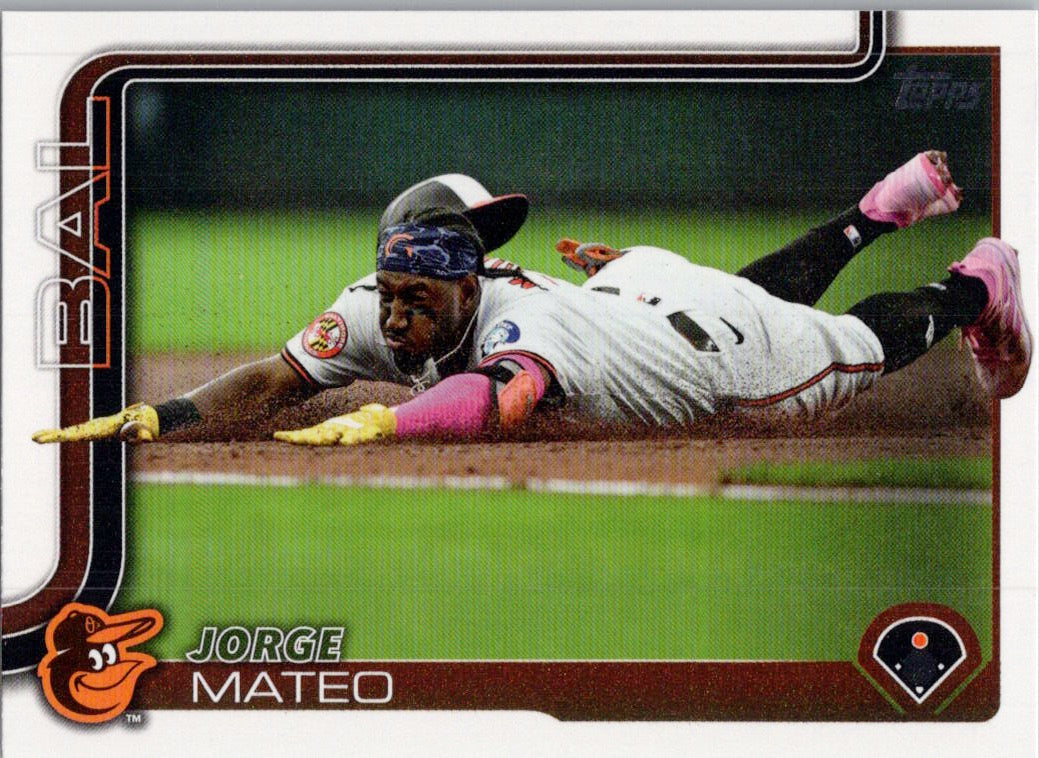 2025 Topps #484 Jorge Mateo Baltimore Orioles