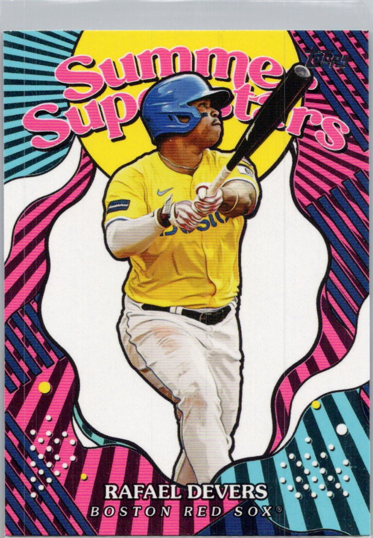 2025 Topps #SS-9 Rafael Devers Summer Superstars Boston Red Sox