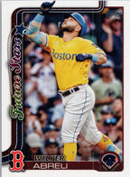 2025 Topps #367 Wilyer Abreu Boston Red Sox