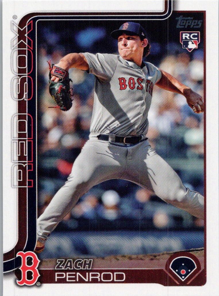 2025 Topps #698 Zach Penrod Boston Red Sox